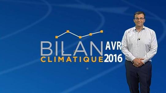 Bilan climatique d'avril 2016