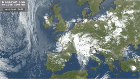 Animation Satellite Europe