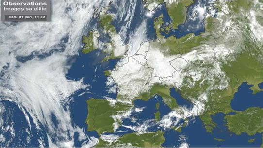 Animation Satellite Europe