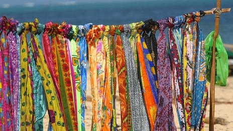 Le paréo, la mode à la plage