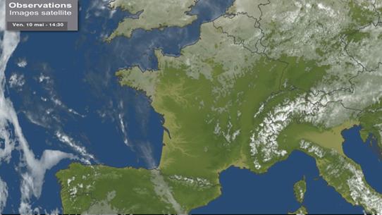 Animation Satellite France