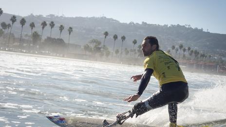 Eric Dargent vice-champion du monde de para surf ! 