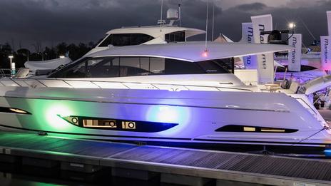 Maritimo présente son yacht classé X !