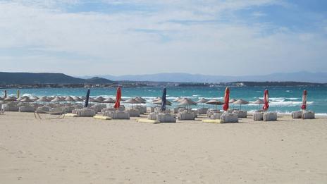 En voyage à Izmir, au bord de la mer Egée