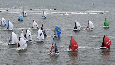 Solitaire URGO Le Figaro : une première journée musclée !