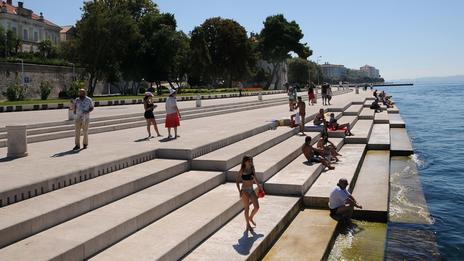 Les orgues marins envoûtants de Zadar