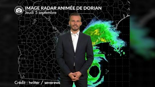 Dorian : l'ouragan poursuit sa route vers la Caroline du Nord