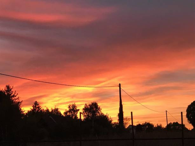 superbe couché de soleil Actualités France