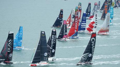 Départ de la Transat Jacques Vabre : départ en douceur, avenir corsé