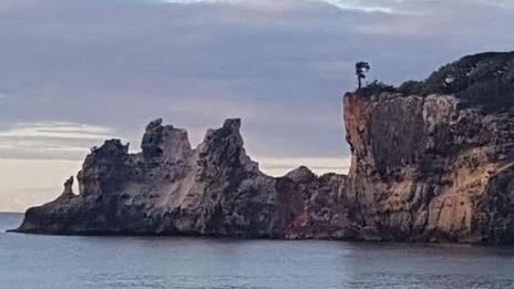 Le monument La Ventana del Caribe détruit à cause d'un séisme à Porto Rico !