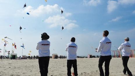 Rendez-vous à Berck du 11 au 19 avril pour les 34e Rencontres Internationales de Cerfs-Volants