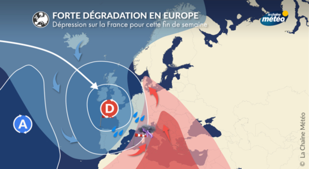 Prevision météorologique et tempête Alex