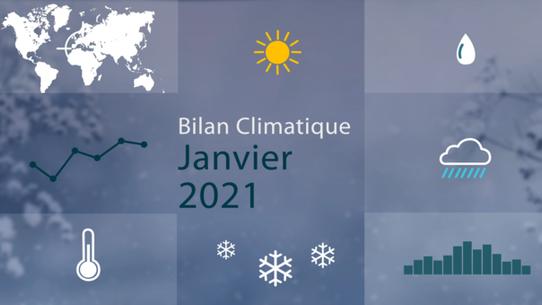 Bilan climatique de janvier 2021