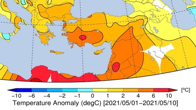 Chaleur et sécheresse exceptionnelles au Proche-Orient