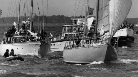 Le 50e anniversaire du tour du monde en solitaire de Chay Blyth