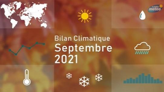 Bilan climatique de septembre 2021