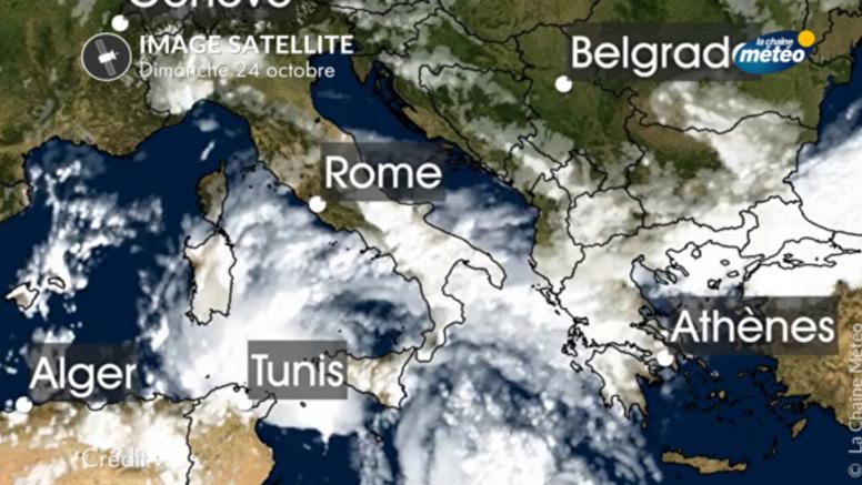 Algérie, Tunisie et Italie : violents orages et inondations jusqu'à mardi 