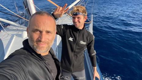 Transat Jacques Vabre - Fabrice Amedeo : route atypique vers Nouakchott 