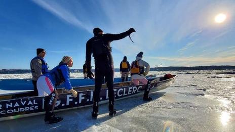 Le canot à glace : l'expérience hivernale ultime au Québec