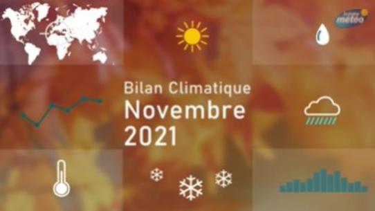 Bilan climatique de novembre 2021