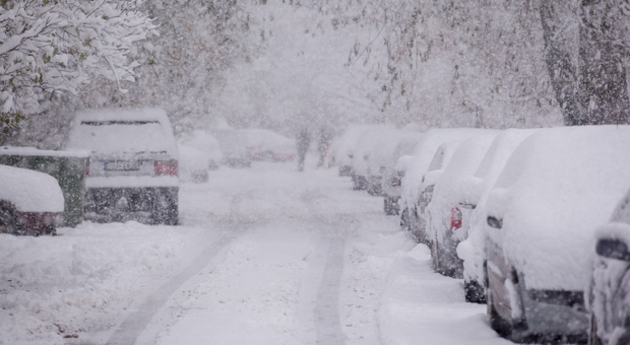Tempête de neige  Actualités étranger