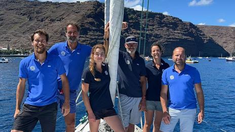 Le voilier océanographique Blue Observer est arrivé à Sainte-Hélène