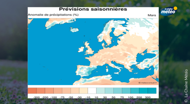 précipitations mois de mars Actualités France
