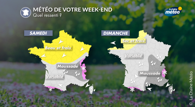 Météo week-end Actualités France