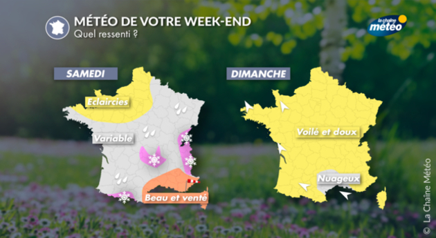 Météo week-end Actualités France