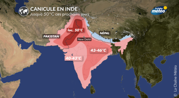 Canicule en Inde Actualités étranger