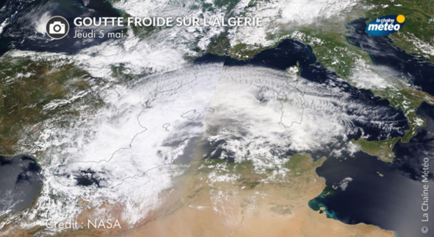 Goutte froide sur l Actualités étranger