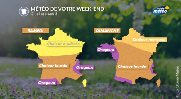 Météo Week-End Actualités France