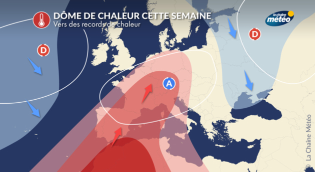 Dôme de chaleur Actualités France