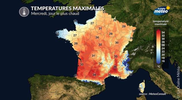 Chaleur France Actualités étranger