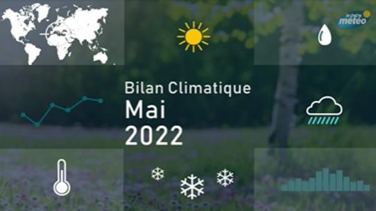 Bilan climatique de mai 2022