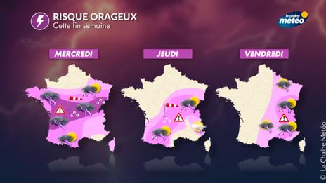 SUIVI ORAGES : une ligne de gros orages balaie la Bourgogne, retour au calme ailleurs