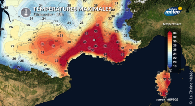 forte chaleur Actualités France