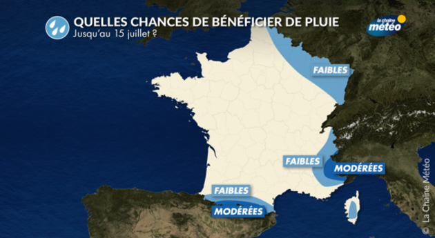 Sécheresse : peu de chances de pluie d Actualités France