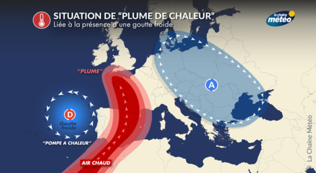 Plume de chaleur Actualités France