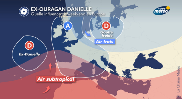 Ouragan Danielle Actualités France