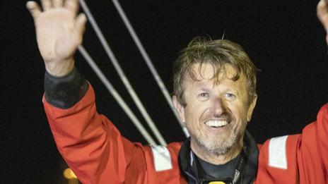 Jean-Pierre Dick (Notre Méditerranée – Ville de Nice), premier Rhum Mono avant jury