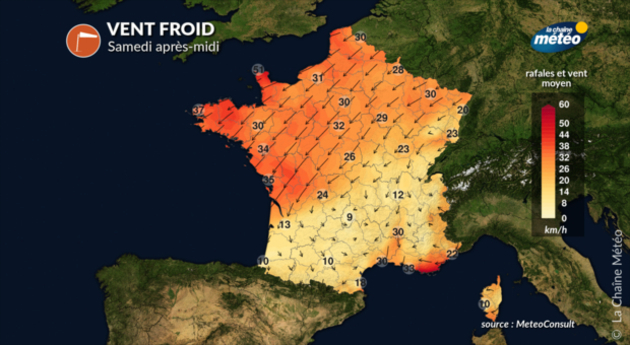 Vent froid et bise Actualités France