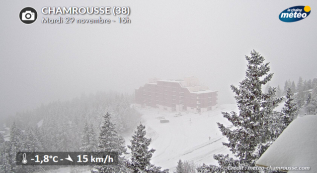 Neige à Chamrousse Actualités France