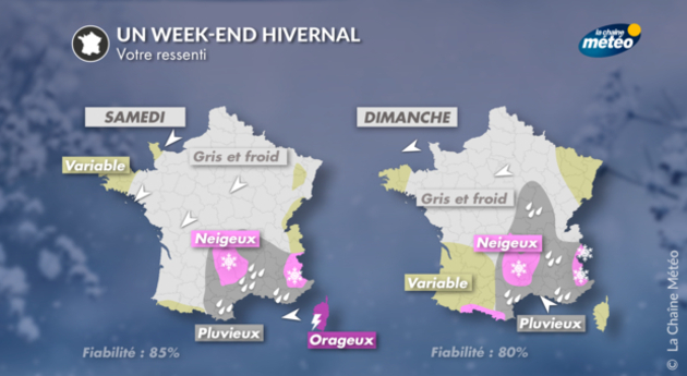 La météo du week-end Actualités France