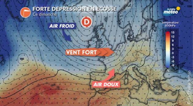 Dépression Antoni ce week-end Actualités France