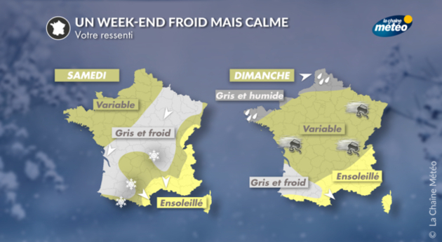 Météo week-end Actualités France