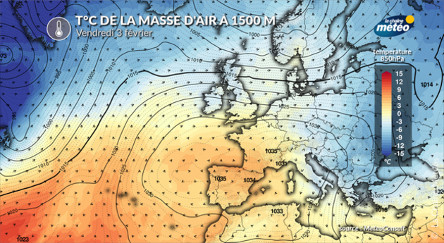 T°C de la masse d Actualités France
