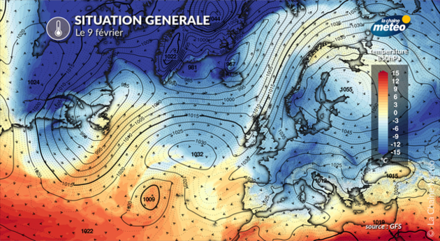 Anticyclone froid sur l Actualités France