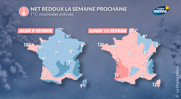 Redoux la semaine prochaine Actualités France
