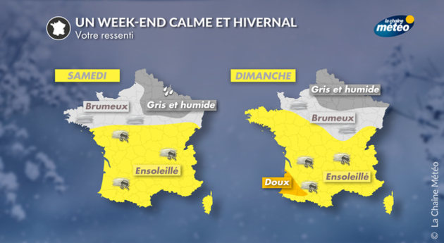 Météo du week-end Actualités France